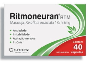 Produto Ritmoneuran 40 capsulas hertz foto 1