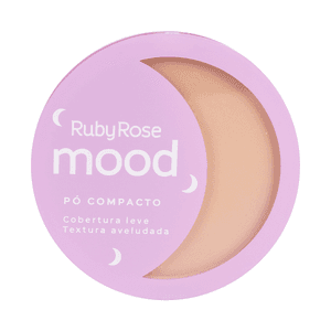 Produto Pó facial compacto mood pc20 hb7232 ruby rose foto 1