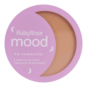 Produto Pó facial compacto mood pc05 hb7232 ruby rose foto 1