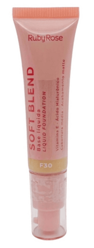 Produto Base líquida soft blend f30 hbm301 ruby rose foto 1