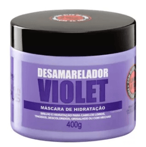 Produto Creme de tratamento salon opus desamarelador violet 400g foto 1