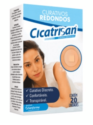 Produto Curativo cicatrisan redondo com 20 unidades foto 1