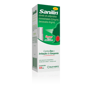 Produto Sanilin spray 50ml sabor menta foto 1