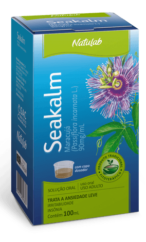 Produto Seakalm 90mg solução oral 100ml natulab foto 1