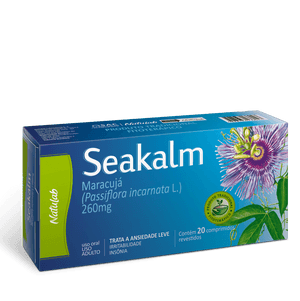Produto Seakalm 260mg 20 comprimidos natulab foto 1