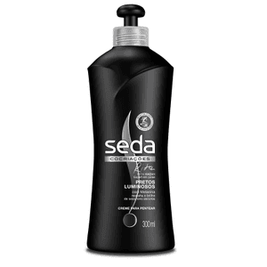 Produto Seda creme para pentear pretos luminoso 300ml foto 1