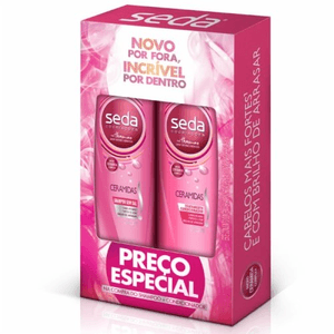 Produto Kit shampoo + condicionador seda ceramidas 325ml foto 1