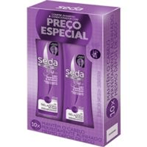 Produto Kit shampoo + condicionador seda liso perfeito 325ml foto 1