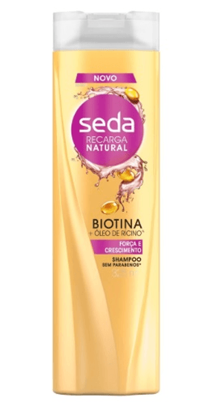 Produto Shampoo jóias da natureza bambu e biotina 325ml seda foto 1