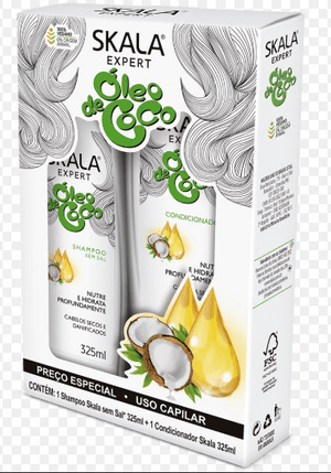 Produto Kit skala expert shampoo + condicionador oleo de coco 325ml foto 1
