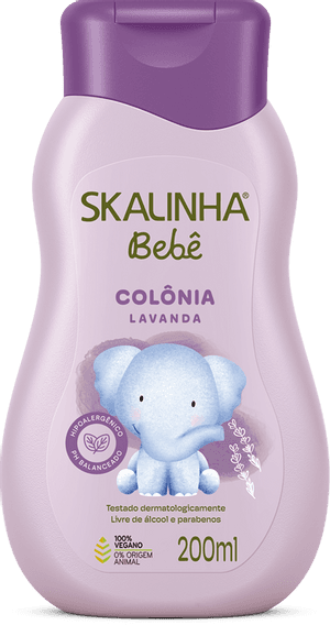 Produto Colônia lavanda bebê 200ml skalinha foto 1