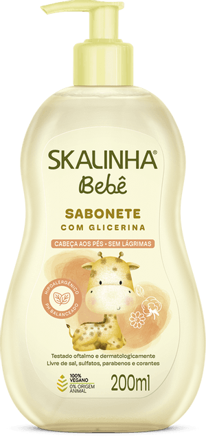 Produto Sabonete líquido lavanda bebê 200ml skalinha foto 1