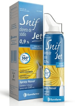 Produto Snif jet 0,9% spray nasal 100ml foto 1