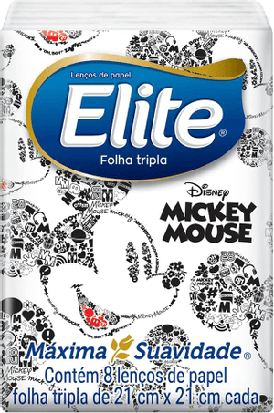 Produto Lenço de papel elite kids bolso 8 unidades softys foto 1