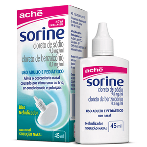 Produto Sorine solucao nasal 45 ml foto 1