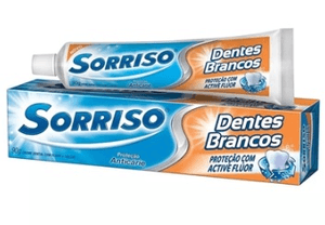 Produto Creme dental sorriso dentes brancos 90g foto 1