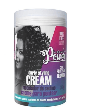Produto Creme para pentear soul power curly styling cream  800g
 foto 1
