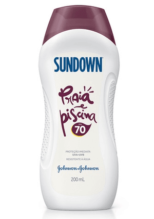 Produto Sundown protetor solar praia e piscina fps 70 200ml foto 1