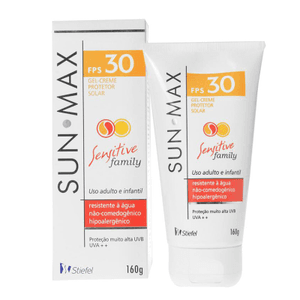 Produto Sunmax sensitive family fps30 160g foto 1