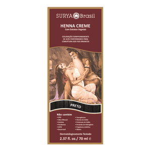 Produto Surya brasil henna creme preto 70ml foto 1