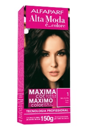 Produto Tintura  alfaparf alta moda kit 1 preto foto 1