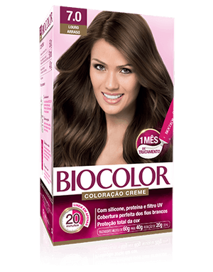 Produto Tintura biocolor kit 7.0 louro arraso foto 1