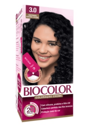 Produto Tintura biocolor mini kit 3.0 castanho escuro chique foto 1