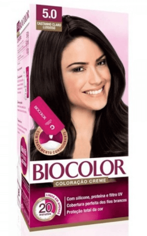 Produto Tintura biocolor mini kit 5.0 castanho claro luxuoso foto 1