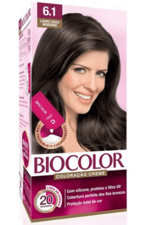 Produto Tintura biocolor mini kit 6.1 louro cinza moderno foto 1