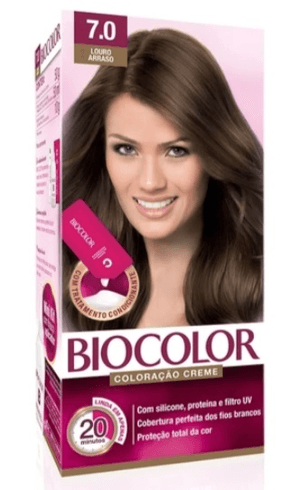 Produto Tintura biocolor mini kit 7.0 louro arraso foto 1