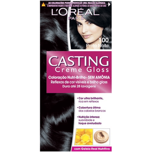 Produto Tintura casting kit 100 preto noite foto 1