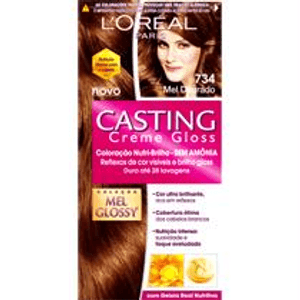 Produto Tintura casting kit 734 mel dourado foto 1