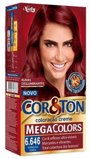 Produto Tintura cor & ton 6.646 vermelho cereja foto 1