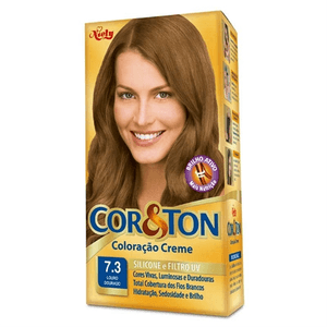 Produto Tintura cor & ton 7.3 louro dourado foto 1