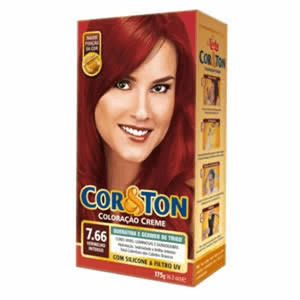 Produto Tintura cor & ton 7.66 vermelho intenso foto 1