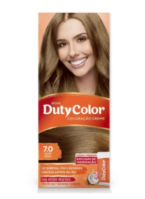 Produto Tintura dutycolor kit 7.0 louro medio foto 1