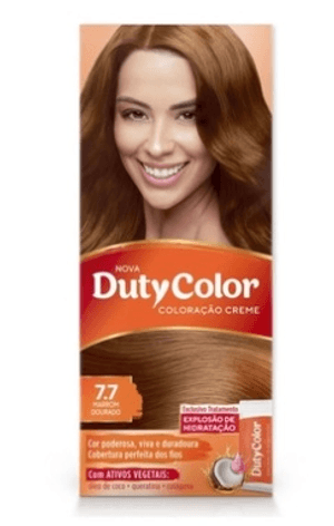 Produto Tintura dutycolor kit 7.7 marrom dourado foto 1
