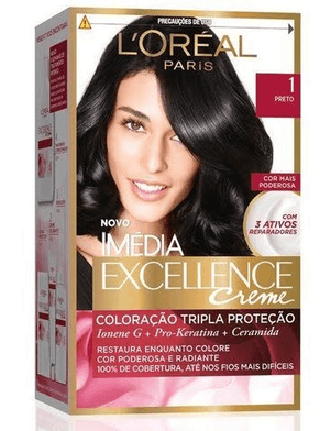 Produto Tintura imedia kit 1 preto foto 1