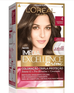 Produto Tintura imedia kit 4 castanho natural foto 1