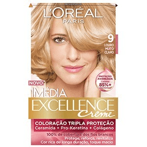 Produto Tintura imedia kit 9 louro muito claro foto 1