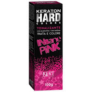 Produto Tintura keraton hard color insane pink 100g foto 1