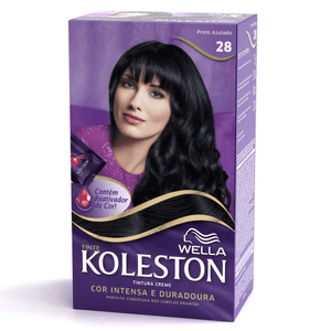 Produto Tintura koleston 28 preto azulado foto 1