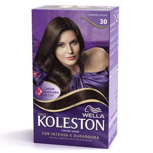 Produto Tintura koleston novo 30 castanho escuro foto 1