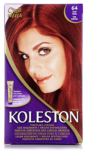 Produto Tintura koleston 64 acaju acobreado foto 1