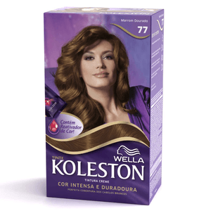 Produto Tintura koleston novo 77 marrom dourado foto 1