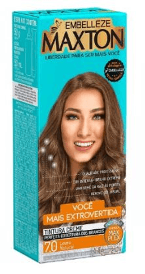 Produto Tintura cr maxton 7.0 louro natural foto 1