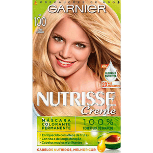 Produto Tintura nutrisse kit 100 louro clarissimo sol foto 1