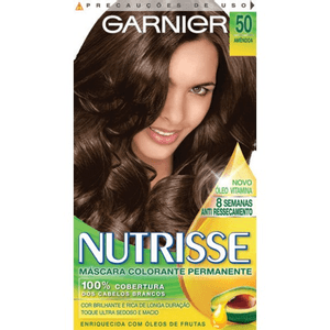 Produto Tintura nutrisse kit 50 castanho claro amendoa foto 1