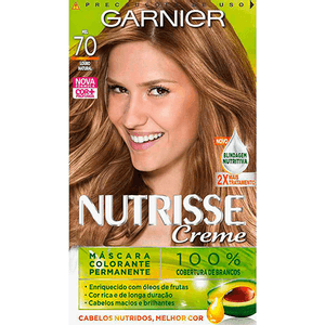 Produto Tintura nutrisse kit 70 louro natural mel foto 1