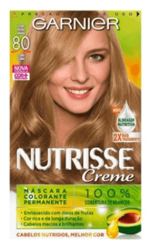Produto Tintura nutrisse kit 80 louro claro baunilha foto 1